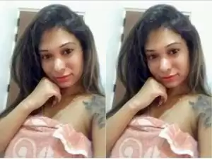 Today Exclusive- Sexy Lankan Girl Showing Nude Body