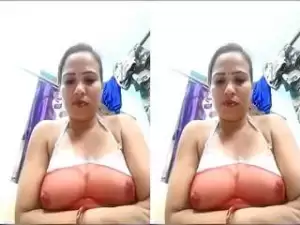 Today Exclusive- Bhabhi Play With Boobs