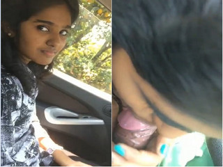 Cute Tamil Girl Blowjob