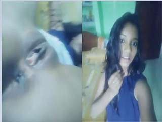 Exclusive- Cute Look Desi Girl Showing Her Ass and Pussy