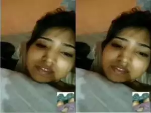 Today Exclusive – Cute Desi Girl Showing Her Boobs and Fucked