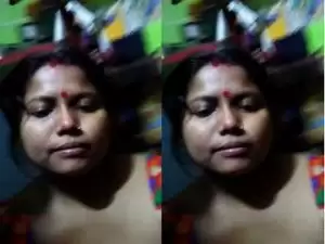 Today Exclusive – Horny Desi Bhabhi Record Nude Selfie For Hubby Part 3