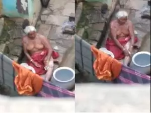 Today Exclusive – Desi Mature Milf Out Door Bathing Record In Hidden Cam