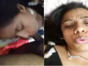 Today Exclusive- Sexy Desi Wife Blowjob and hard Fucked By Hubby Part 1