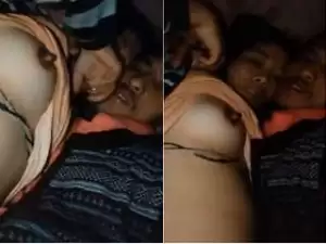 Today Exclusive- Nepali Lover Boob Sucking and Fucking