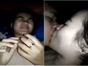 Today Exclusive- Neapli Lover Kissing and Fucking