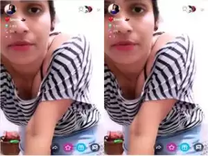 Today Exclusive- Sexy Desi Girl Sneha Hot Tango Show