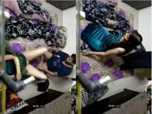 Today Exclusive- Hot Look Desi Gf hard Fucked By Lover