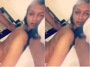 Today Exclusive- Sexy NRI Girl play with Dildo and Hard Fucked By Lover Part 5
