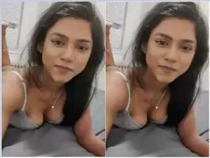 Today Exclusive- Sexy Desi GF Record Bathing Clip For Lover  part 2