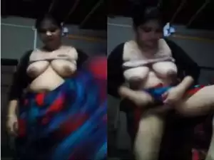 Today Exclusive- Horny Boudi Showing Her Boobs and Pussy