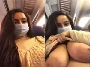 Today Exclusive- Sexy NRI Girl Showing Her Big Boobs Part 2