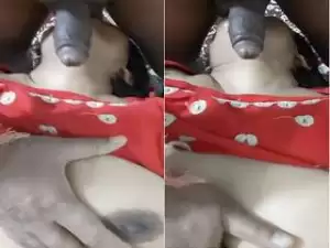 Today Exclusive- Sexy Figure Desi Wife Sucking Hubby Balls and Mouth Fucking Part 2