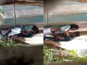 Today Exclusive- Desi Lover OutDoor Fucking Part  3