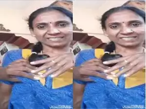 Today Exclusive- Tamil Bhabhi Brest Pressing Part 2