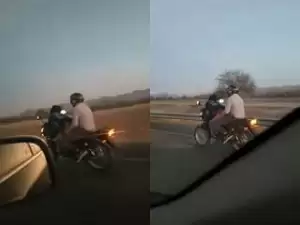 Today Exclusive-Desi Lover Fucking While Ridding Bike