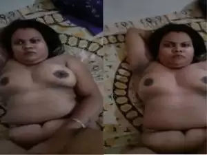 Today Exclusive- Sexy Desi Bhabhi Nude Video Record By Hubby