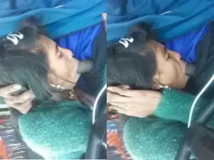 Today Exclusive- Desi Bhabhi Blowjob On Car