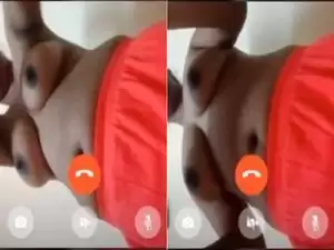 Today Exclusive-  Cute Telugu Girl Showing Her Boobs and Pussy On Video Call Part 2