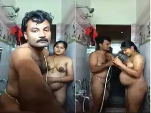 Today Exclusive- Telugu Cpl Bathing