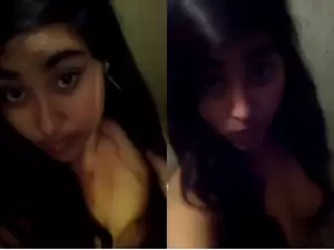 Exclusive- Cute Indian Girl Fingering Selfie