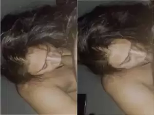 Today Exclusive-  Sexy Desi Bhabhi Blowjob Part 2
