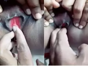 Today Exclusive- Telugu Wife Pussy Fingerring and Fucking Part 1