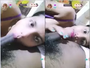 Today Exclusive- Famous Tango Cpl Kajal Blowjob and Fucked Part 2