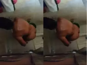 Today Exclusive-Telugu Bhabhi Bathing Record In Hidden Cam Part 1