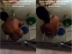 Today Exclusive- Telugu Bhabhi Bathing Record In Hidden Cam Part 3