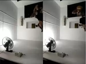 Today Exclusive-  lankan Massage parlor Girl Showing Boobs and Give Handjob To Customer
