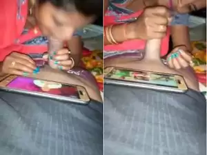 Today Exclusive- Desi Bhabhi Blowjob