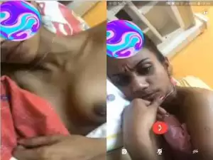 Today Exclusive- Cute Tamil Girl Showing her Boobs and Pussy