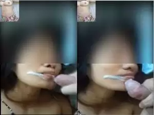 Today Exclusive- Hubby cum On Wife Face
