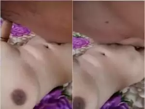 Today Exclusive-  Sexy Figure Gf Handjob and Fucked Part 2