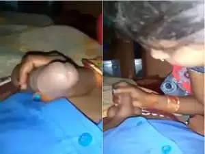 Today Exclusive- Desi Bhabhi Handjob and Blowjob part 1