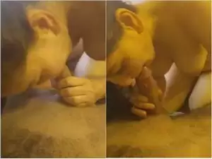 Today Exclusive- Sexy Desi Girl Blowjob Part 2