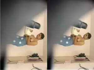 Today Exclusive- Sexy Paki Girl Strip Video Record On Hidden Cam