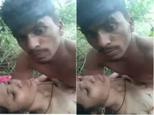 Today Exclusive- Desi Village Girl Out Door Pain full Fucked Part 1