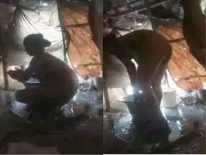Today Exclusive-Desi Village Girl Bathing Capture In Hidden Cam