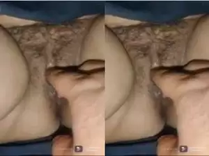 Today Exclusive- Sexy Bhabhi Boobs and Pussy Video Record by Hubby part 1