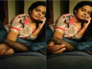 Today Exclusive- Sexy Lankan Call Girl Handjob