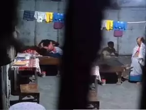 Today Exclusive-  Assam Boudi Sex With 2 Lover Record In Hidden Cam Part 3