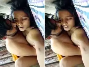 Today Exclusive- Cute Desi Girl Hard Fucked By Lover