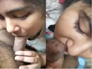 Today Exclusive- horny Desi Girl Blowjob and Showing Her Boobs and Pussy part 1