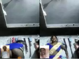 Today Exclusive-Desi Village Bhabhi Showing Her Ass and Pussy