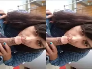 Today Exclusive- Sexy Paki Wife  Blowjob