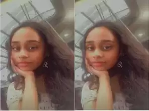 Today Exclusive- Sexy Tamil Girl Showing Her Nude Body to Lover on Video Call