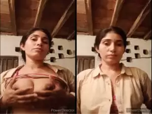 Today Exclusive- Paki Girl Showing Her Boobs part 4