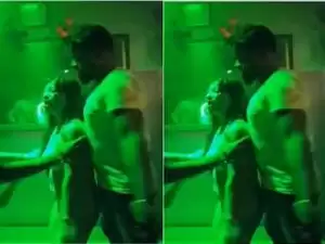 Today Exclusive- Sexy Call Girl Nude Dance